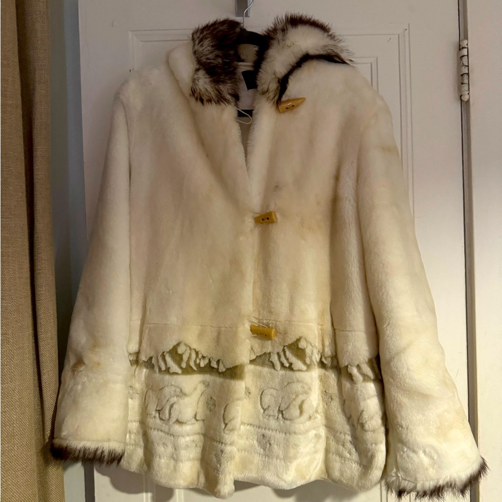 Nuage faux fur jacket